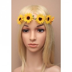 Stretch Headband -  Sunflower stretch elastic garland...