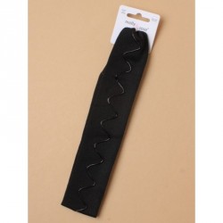 Stretch Headband -  Silicone non slip 5cm wide black...