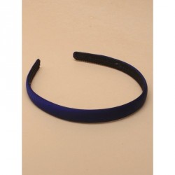 Headband - 15cm Wide Navy graduated low sheen satin...