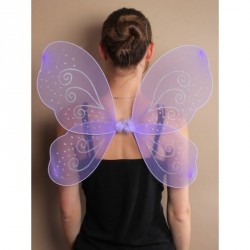 Fairy Wings - Size : 55x42cmLilac net fairy wings with...