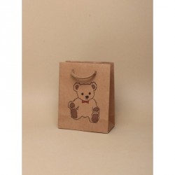 Gift Bag - Size : H145xW115xD6cm Natural brown kraft...