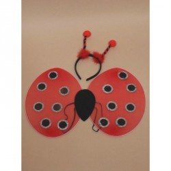 Headband - Ladybird set of wings and deeley bopper...