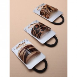 Ponytail Cover Elastic - Curved plastic animal print...