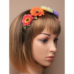 Headband - Narrow ribbon wrapped metal aliceband with...