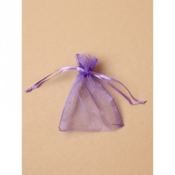 Organza Gift Bag - Size approx: 10 x 75cm Lilac organza...