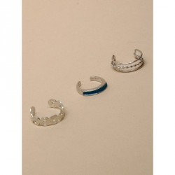 Toe Ring - Silv toe ring in 3 assorted styles Size...
