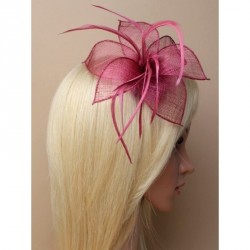 Brooch - Hair Clips -  Forked clip fascinator with fabric...