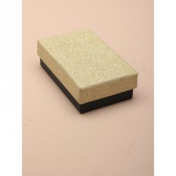 Gift Box - Size : 8x5x25cm Black gift box with glitter...