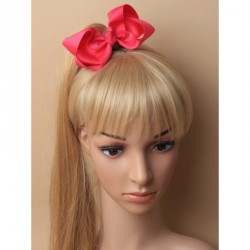 Hair Clips - 12cm grosgrain bow on a forked clip In...