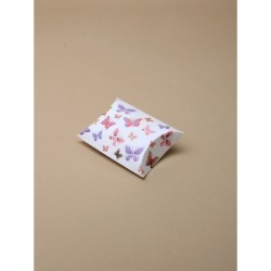 Gift Box - Made up size : 68x6x25cm White butterfly print...