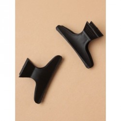 Hair Clamp - Pack of 4 Black 8cm Hairdresser Clamps