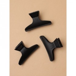 Hair Clamp - 8cm Black hairdresser clamp Bulk packed in...