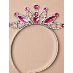 Tiara - Star design wand and tiara set In pink and purple