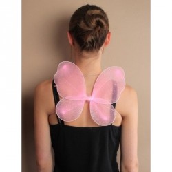 Fairy Wings - Size : 28x22cmPink small glitter net fairy...