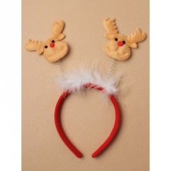 Headband - Christmas Reindeer motif deeley bopper...