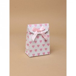 Gift Box - Size : H105xW75xD4cm Pink Heart printed gift...
