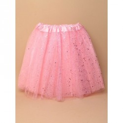 Tutu - Child size pink triple layered net tutu with pink...
