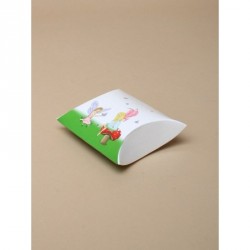 Gift Box - Made up Size : 8x8x3cm  Fairy print pillow...