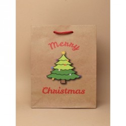 Gift Bag - Christmas -  Size : H23xW18xD9cm   Merry...