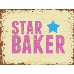 Metal Sign - Baking Bake Star Baker Vintage Tin Sign – 20...