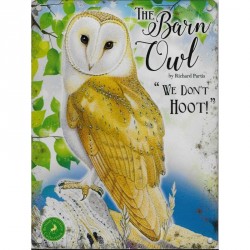 Metal Sign - 15x20cm Barn Owl inWe Don't Hootin small...
