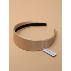 Headband 4cm wide Blonde colour satin fabric alice band head band