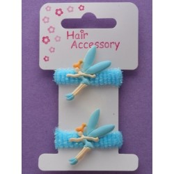 card of 2 pastel coloured flying fairy ponios. in...