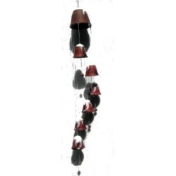 Terracotta Wind Chimes - 7 Chimes - 74cm drop