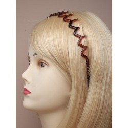 Faux Tortoise shell sharks tooth alice band headband