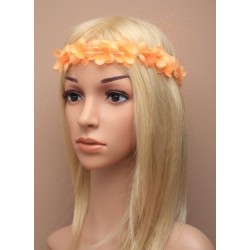 tonal fabric flower garland / bandeau. Available in pink,...