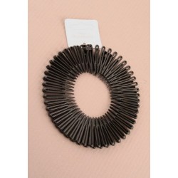 Flexi Spiral Combs - A pack of 2 black hair flexi spiral...