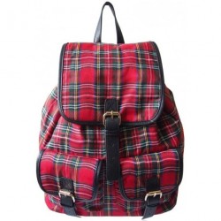 Rucksack - Red Tartan - LYDC London Rucksack