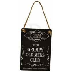 Mini Dangler - Grumpy old mens club 9x6.5cm mini dangler...