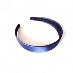 Aliceband - Navy Satin ~25mm alice band headband