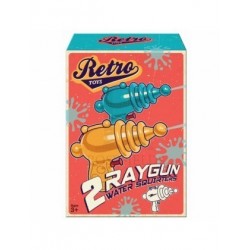 Retro toys - 2 pack ray gun style water gun squirters