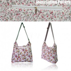 Light Pink Owl Print Canvas Cross Body Anna Smith...