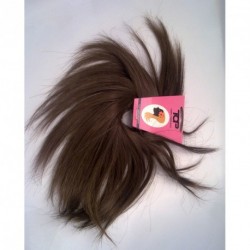 Lovely Faux Hair brown scrunchie
