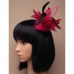 Brooch - Hair Clip - assorted style feather fascinator on...