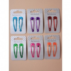 Sleepies Hair Clips - Card of 2 brightly coloured...