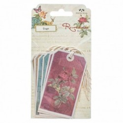 Decorative Gift Tags Pack of 6 Size: 8.5x15.5x0.5cm