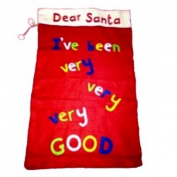 Red Felt inI've Been Very Very Goodin Father Christmas...