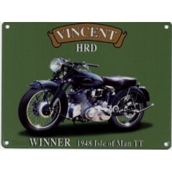 Vincent HRD Motorbike - Winner 1948 Isle Of Man TT - Mini...