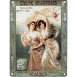 Novelty Metal Sign - Creme Heliopolis Beaute du visage...