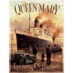Original Metal Sign Co. Kevin Walsh Queen Mary Evening...