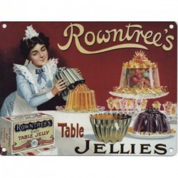 Rowntree's Table Jellies - Mini Metal Wall Sign