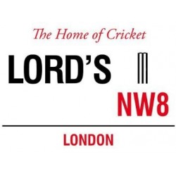 LORD'S NW8 LONDON STREET SIGN CRICKET GROUND METAL STEEL...