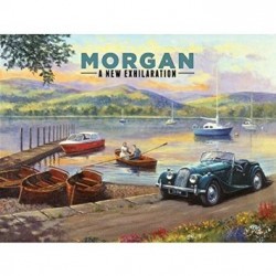 Wall Sign Morgan Exhilaration Advert Style 8