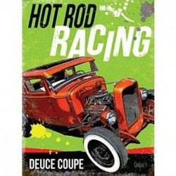 Wall Sign Ford Deuce Coupe Hot Rod Vintage Advert Style...