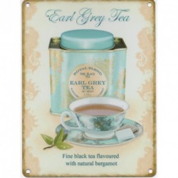 Earl Grey Tea Metal Sign Nostalgic Vintage Retro...