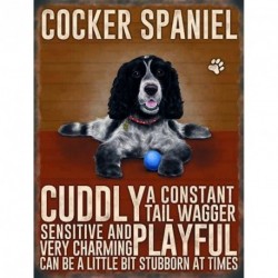 Vintage Style Retro Metal Wall Sign Dog Lovers Owners...
